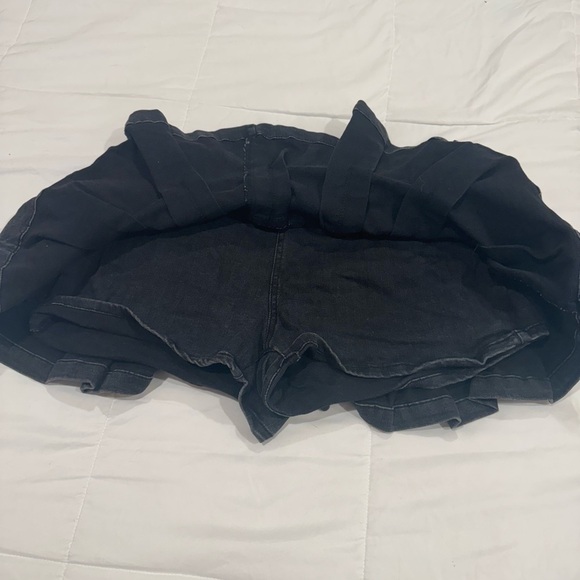 Wild Fable Black Mini Skirt with Buckle Detail - Picture 3 of 7